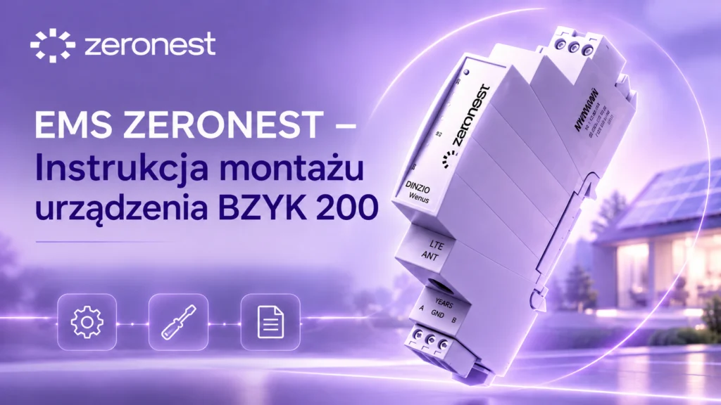 Instrukcja montażu EMS Zeronest Bzyk D200