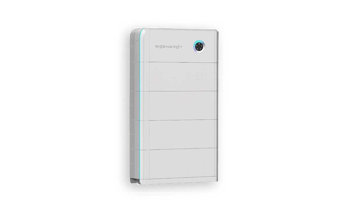 Modułowy magazyn energii do fotowoltaiki w białej obudowie